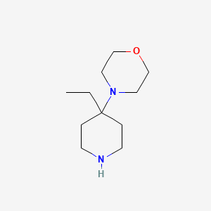 4-(4-Ethylpiperidin-4-yl)morpholine