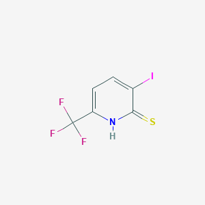 3-Iodo-2-mercapto-6-(trifluoromethyl)pyridine