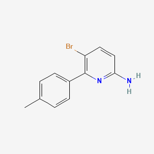 5-Bromo-6-p-tolyl-pyridin-2-ylamine