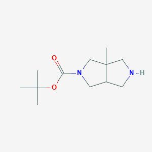 tert-Butyl 3a-methylhexahydropyrrolo[3,4-c]pyrrole-2(1H)-carboxylate