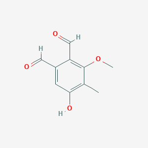 molecular formula C10H10O4 B14128331 Quadrilineatin CAS No. 642-27-3