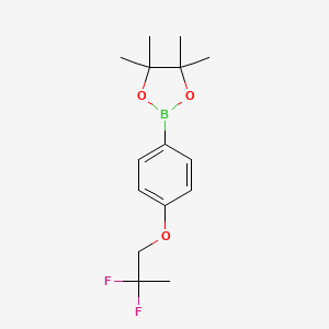 2-[4-(2,2-Difluoropropoxy)-phenyl]-4,4,5,5-tetramethyl-[1,3,2]dioxaborolane