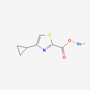 Sodium 4-cyclopropyl-1,3-thiazole-2-carboxylate