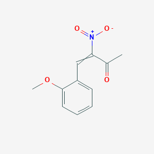 4-(2-methoxyphenyl)-3-nitrobut-3-en-2-one
