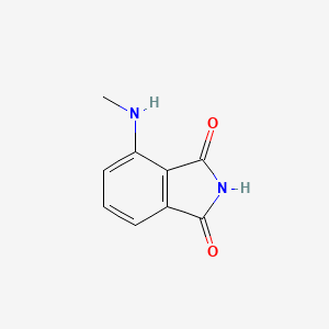 molecular formula C9H8N2O2 B14128490 3-Methylaminophthalimide CAS No. 5972-09-8