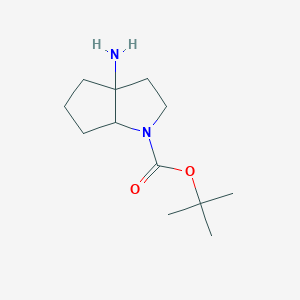 Tert-butyl 3a-amino-octahydrocyclopenta[b]pyrrole-1-carboxylate