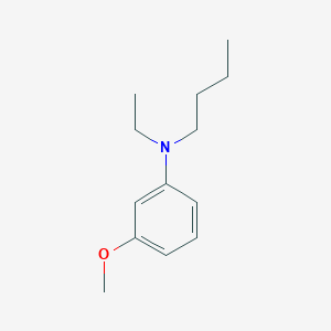 molecular formula C13H21NO B14128584 N-Butyl-N-ethyl-3-methoxyaniline 