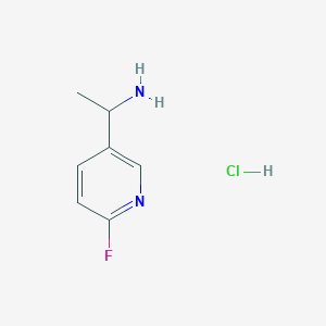 1-(6-Fluoropyridin-3-yl)ethanamine hydrochloride