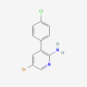 5-Bromo-3-(4-chlorophenyl)pyridin-2-amine