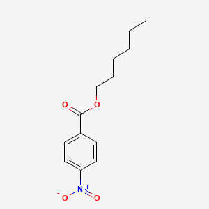 molecular formula C13H17NO4 B14128845 Hexyl 4-nitrobenzoate CAS No. 6268-24-2