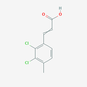 3-(2,3-Dichloro-4-methylphenyl)prop-2-enoic acid