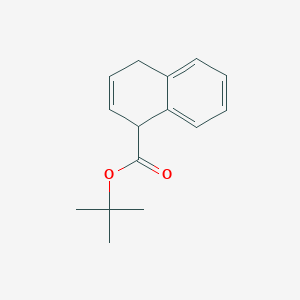 molecular formula C15H18O2 B14128894 tert-Butyl 1,4-dihydronaphthalene-1-carboxylate CAS No. 89302-36-3