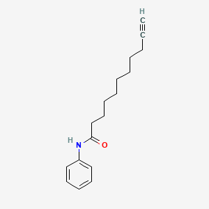 molecular formula C17H23NO B14128911 N-phenylundec-10-ynamide 