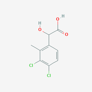 molecular formula C9H8Cl2O3 B1412892 3,4-Dichloro-2-methylmandelic acid CAS No. 1807180-62-6