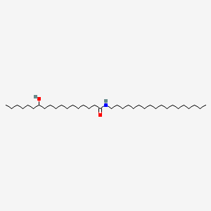 molecular formula C36H73NO2 B14128969 Octadecanamide, 12-hydroxy-N-octadecyl- CAS No. 68155-52-2
