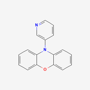 molecular formula C17H12N2O B14129114 10-(Pyridin-3-yl)-10H-phenoxazine 