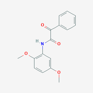 molecular formula C16H15NO4 B14129124 N-(2,5-Dimethoxyphenyl)-2-oxo-2-phenylacetamide 