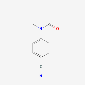 molecular formula C10H10N2O B14129127 N-(4-cyanophenyl)-N-methylacetamide 