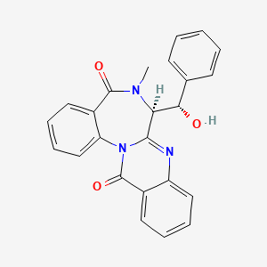 molecular formula C24H19N3O3 B14129159 Epibenzomalvin E 