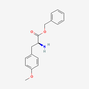 molecular formula C17H19NO3 B14129209 O-Methyl-L-tyrosine phenylmethyl ester CAS No. 55456-41-2