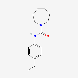 molecular formula C15H22N2O B14129571 N-(4-ethylphenyl)azepane-1-carboxamide CAS No. 449790-13-0