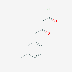 molecular formula C11H11ClO2 B1412959 3-Oxo-4-(3-methylphenyl)butanoyl chloride CAS No. 1987320-82-0