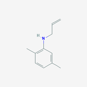 molecular formula C11H15N B14129591 2,5-Dimethyl-N-2-propen-1-ylbenzenamine CAS No. 13519-81-8