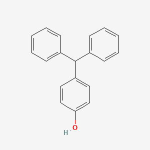 molecular formula C19H16O B14129717 4-(Diphenylmethyl)phenol CAS No. 791-92-4