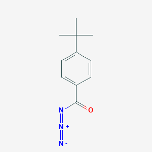 molecular formula C11H13N3O B14130043 4-tert-Butylbenzoyl azide CAS No. 3651-81-8