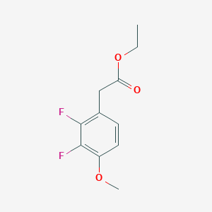 Ethyl 2,3-difluoro-4-methoxyphenylacetate