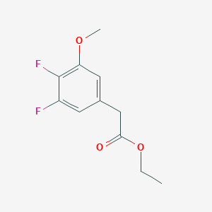Ethyl 3,4-difluoro-5-methoxyphenylacetate