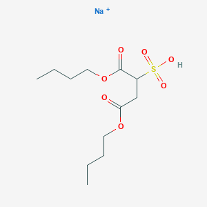 molecular formula C12H22NaO7S+ B14130126 Sodium dibutyl sulfosuccinate CAS No. 5144-51-4