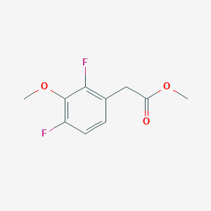 molecular formula C10H10F2O3 B1413019 Methyl 2,4-difluoro-3-methoxyphenylacetate CAS No. 1803729-77-2