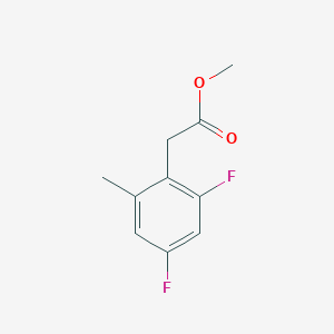 molecular formula C10H10F2O2 B1413020 Methyl 2,4-difluoro-6-methylphenylacetate CAS No. 1806334-69-9