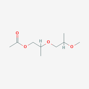 molecular formula C9H18O4 B14130223 Dipropylene glycol methyl ether acetate CAS No. 1992904-38-7