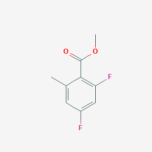 molecular formula C9H8F2O2 B1413034 Methyl 2,4-difluoro-6-methylbenzoate CAS No. 1803833-41-1