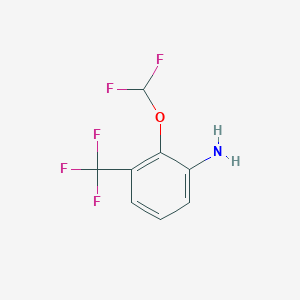 2-Difluoromethoxy-3-(trifluoromethyl)aniline