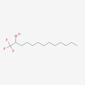 molecular formula C13H25F3O B14130570 1,1,1-Trifluoro-2-tridecanol 