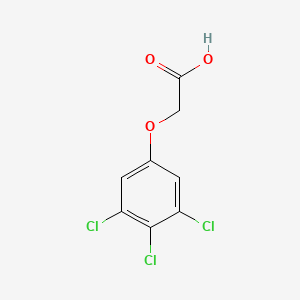 molecular formula C8H5Cl3O3 B14130727 Acetic acid, (3,4,5-trichlorophenoxy)- CAS No. 80496-87-3