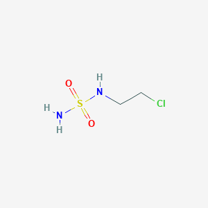 molecular formula C2H7ClN2O2S B14130765 N-(2-Chloroethyl)sulfamide CAS No. 154743-06-3