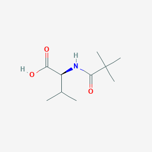molecular formula C10H19NO3 B14130812 Pivaloyl-L-valine CAS No. 32909-50-5