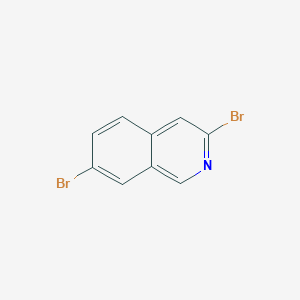 molecular formula C9H5Br2N B1413082 3,7-Dibromoisoquinoline CAS No. 1935586-13-2