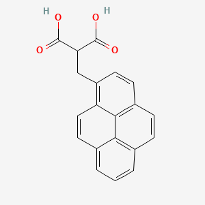 molecular formula C20H14O4 B14130879 [(Pyren-1-yl)methyl]propanedioic acid CAS No. 4643-67-8