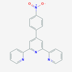 molecular formula C21H14N4O2 B141309 4'-(4-硝基苯基)-2,2':6',2''-三吡啶 CAS No. 129077-51-6
