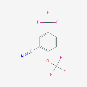 2-Trifluoromethoxy-5-(trifluoromethyl)benzonitrile