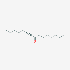 molecular formula C15H26O B14130969 Pentadec-6-YN-8-one CAS No. 89319-67-5