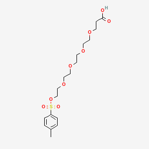 3-[2-(2-{2-[2-(Toluene-4-sulfonyloxy)-ethoxy]-ethoxy}-ethoxy)-ethoxy]-propionic acid