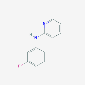 molecular formula C11H9FN2 B14131170 N-(3-fluorophenyl)pyridin-2-amine 
