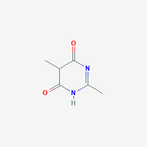 molecular formula C6H8N2O2 B14131208 2,5-dimethylpyrimidine-4,6(1H,5H)-dione 