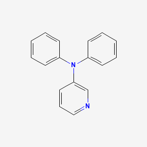 molecular formula C17H14N2 B14131457 3-Pyridyldiphenylamine 
